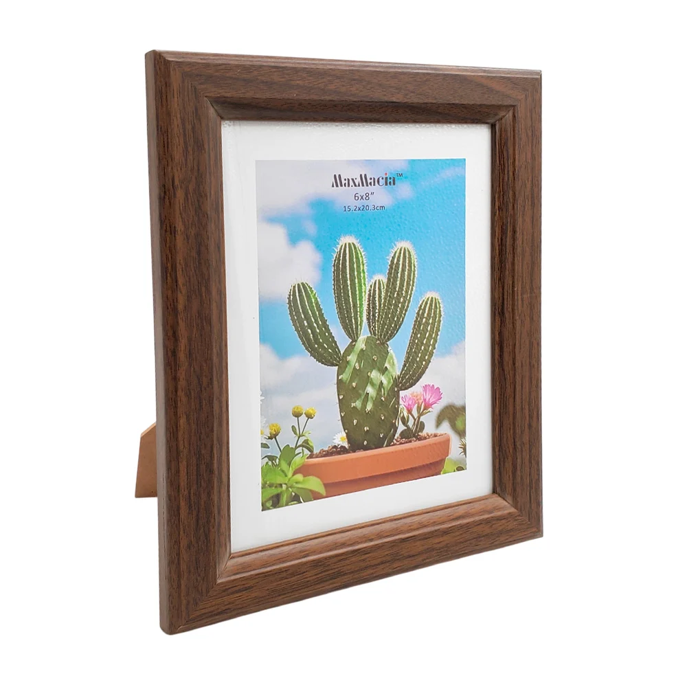 Portarretrato clásico de madera, 15.2x20.3xcm, variedad de colores / …