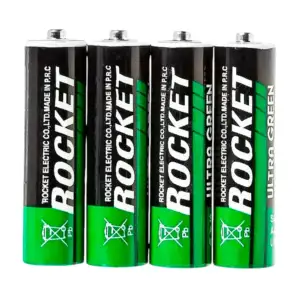 Blíster de 4 pilas rocket AA 1.5v / 38 / doble aa rocket