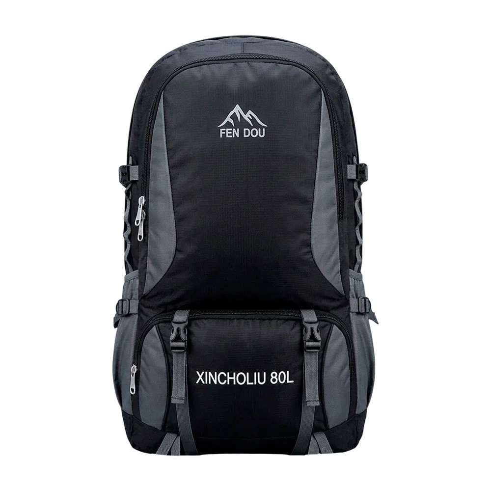 Mochila grande para viaje, 4 compartimentos, cierre inferior, broches…