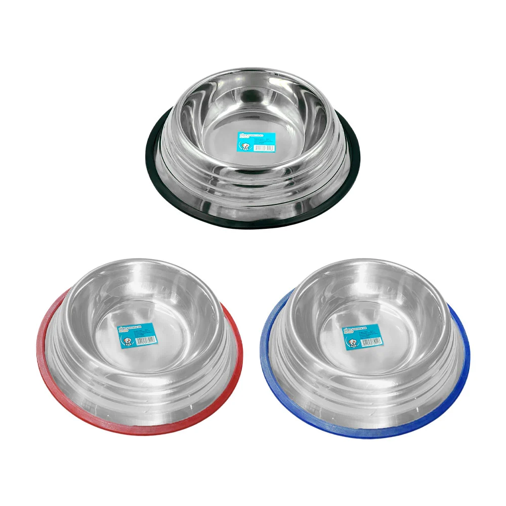 Plato tazón de acero inoxidable antideslizante, 22 cm / 73022 / cuenc…