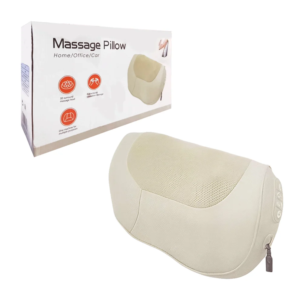 Masajeador portátil con diseño de tipo almohada, variedad de colores …