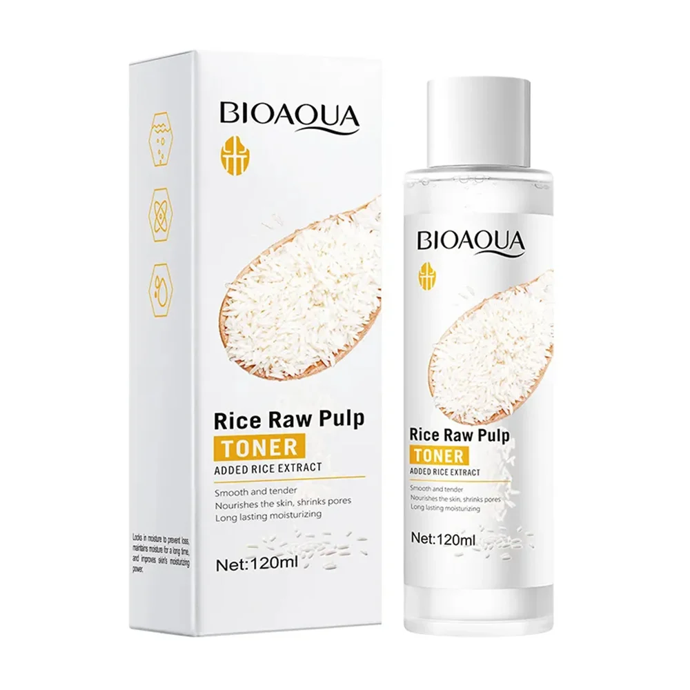 Humectante refrescante bioaqua con extracto de arroz ayuda a recupera…