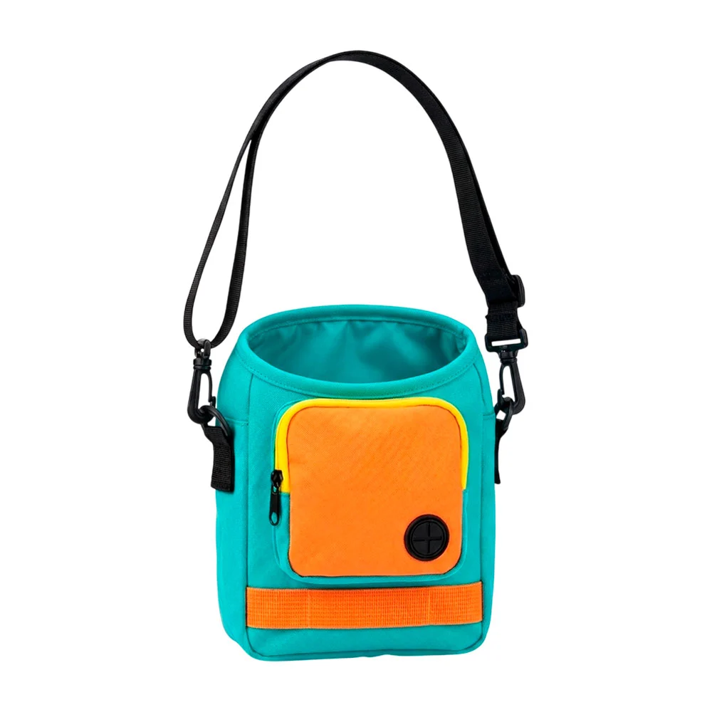 Bolsa riñonera cangurera de 2 compartimentos con dispensador de bolsa…