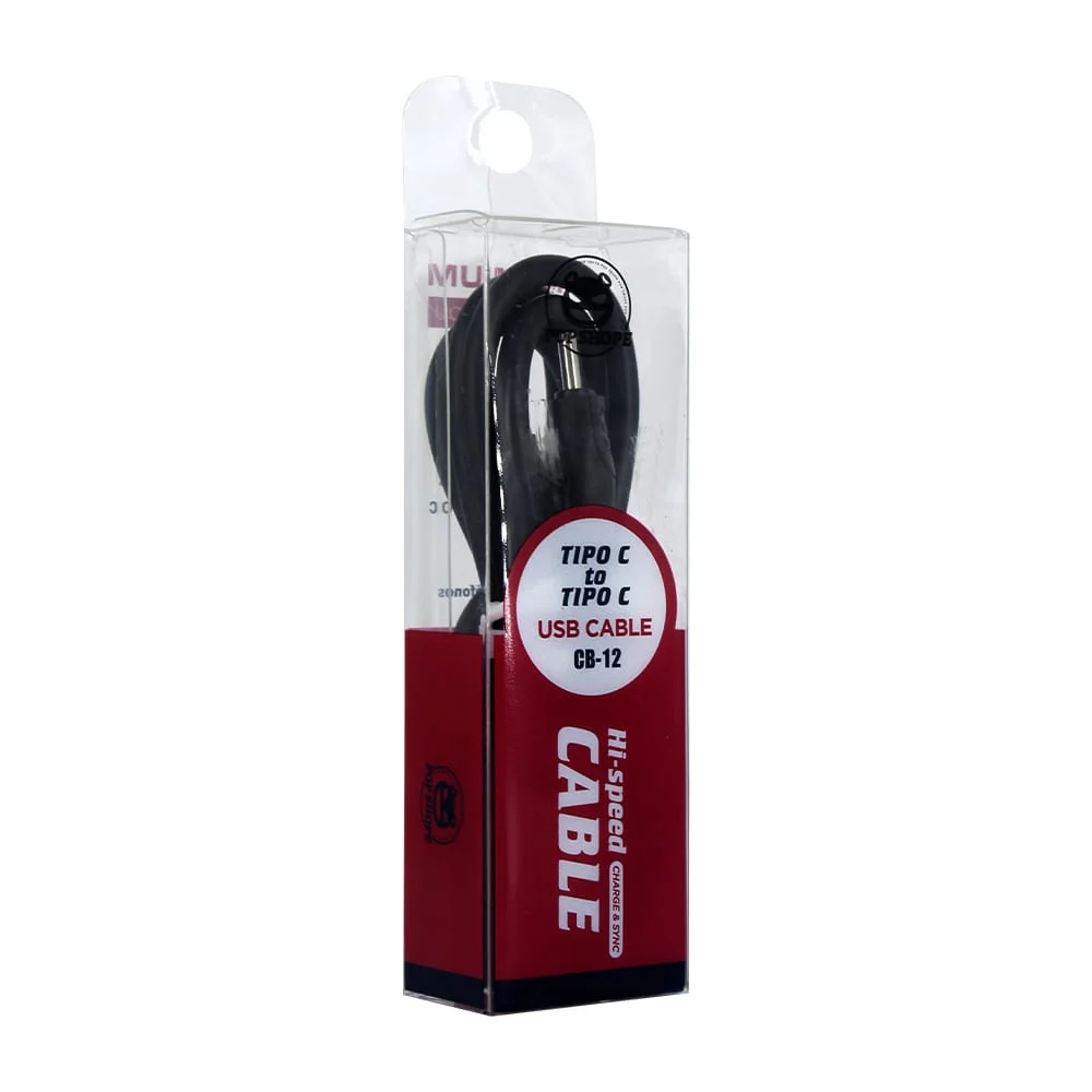 Cable para carga rápida de 1 metro con entrada tipo c a tipo c, varie…
