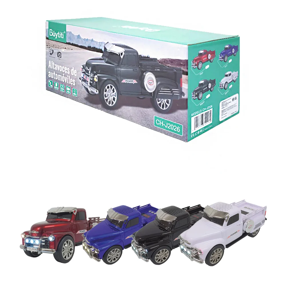 Bocina buytiti bluetooth en forma de automóvil camioneta tipo de gran…