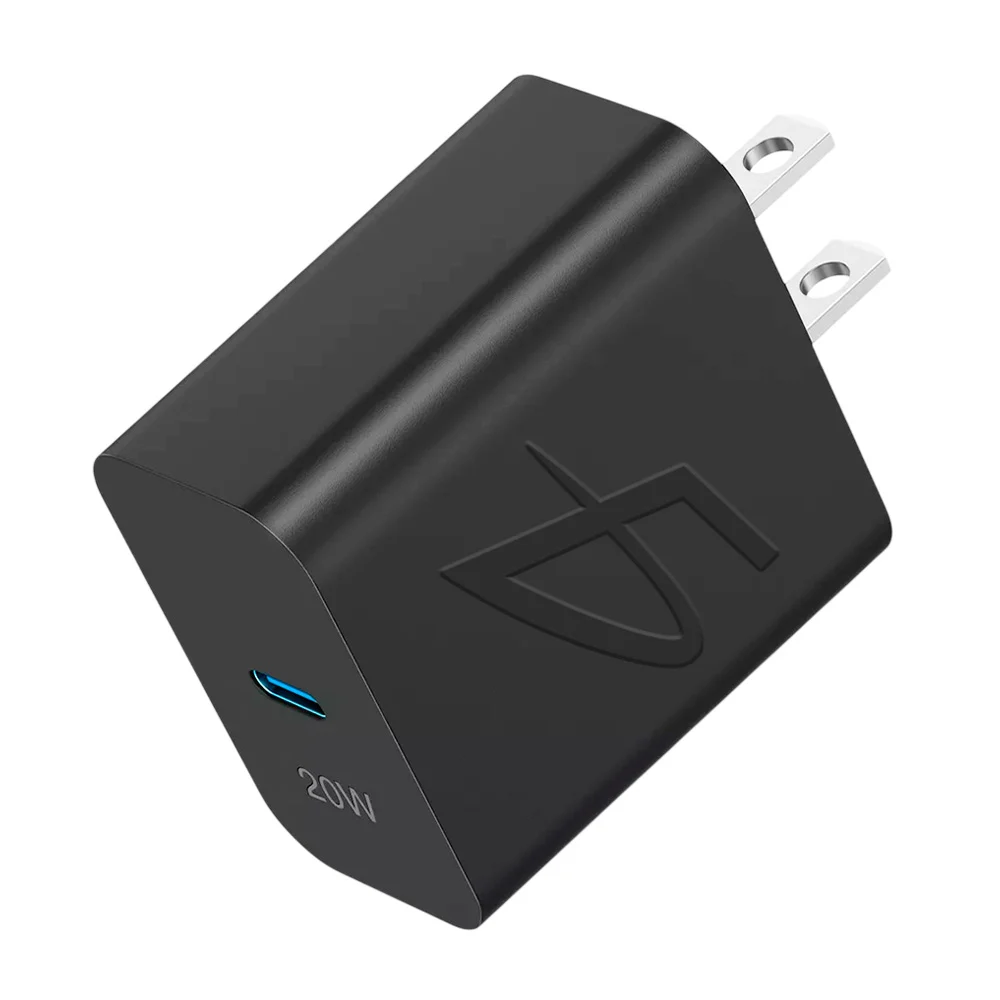 Cubo cargador usb-c de 20 watts para carga rápida y protección inteli…