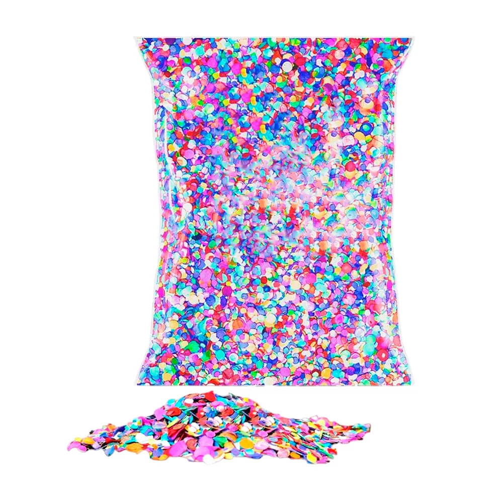 Bolsa chica de confeti multicolor / confeti