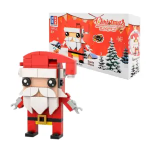 Juguete de plástico, armable, con forma de Santa claus decorativo, us…