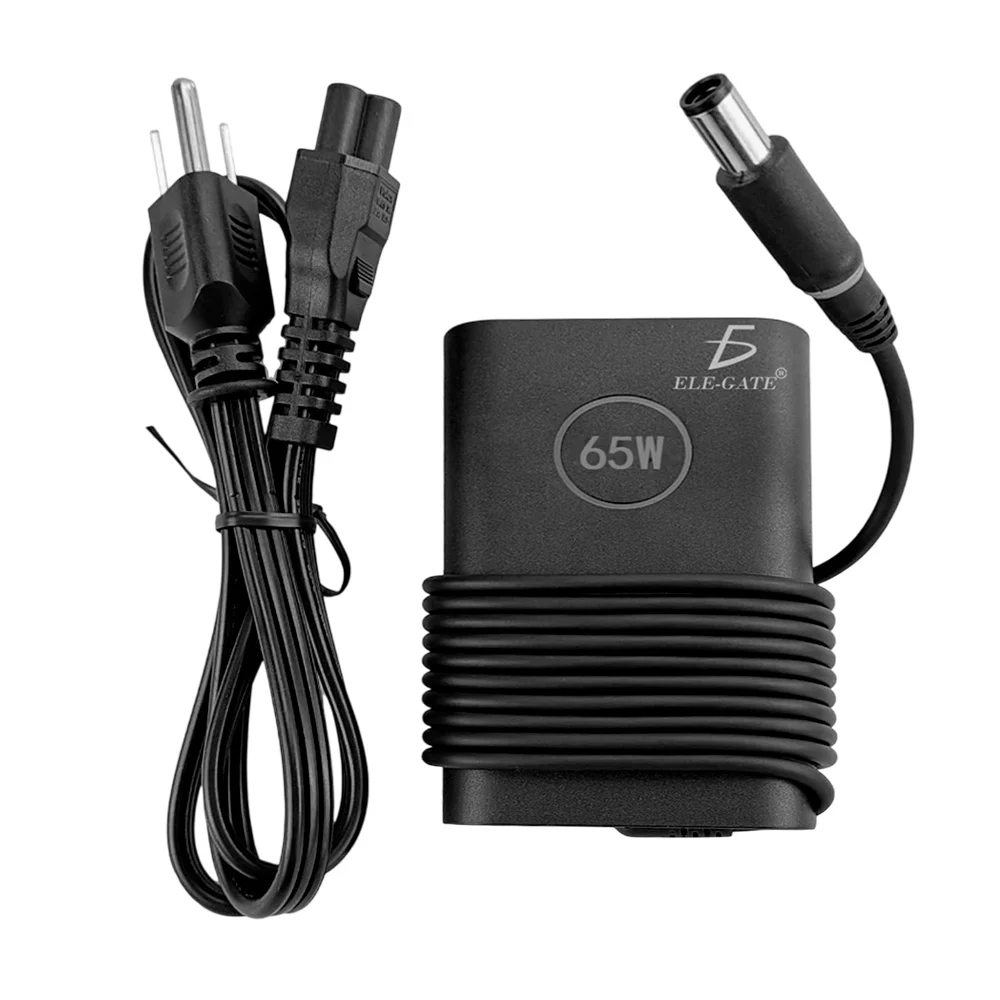 Cargador para laptop compatible con Dell de 65w 19.5v 3.34a y punta d…