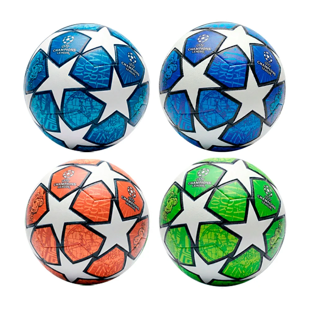 Balón de fútbol profesional no.5 con diseño de estrellas + accesorios…
