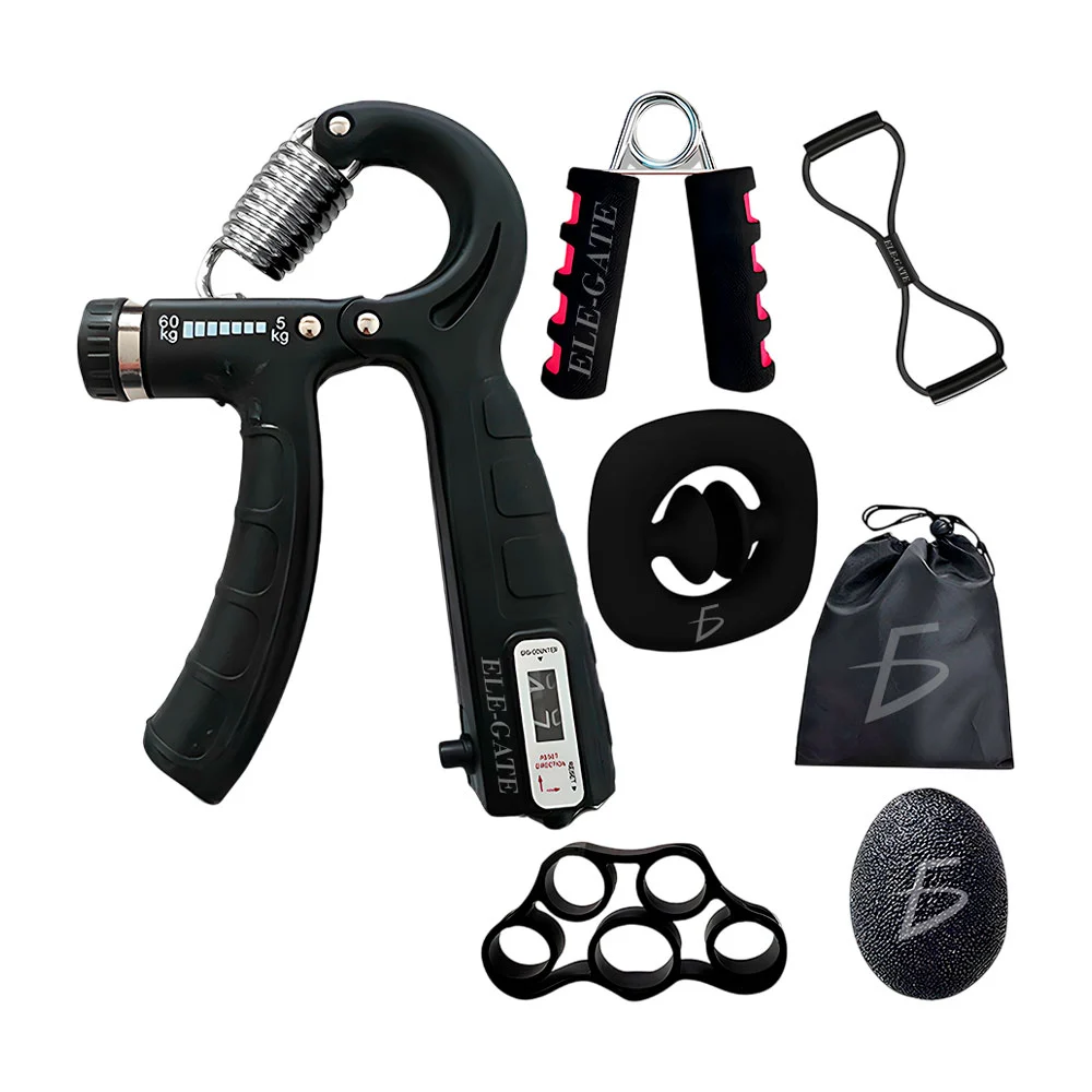 Kit 6 en 1 para fortalecer manos y dedos, ejercitador multifuncional / dep.59