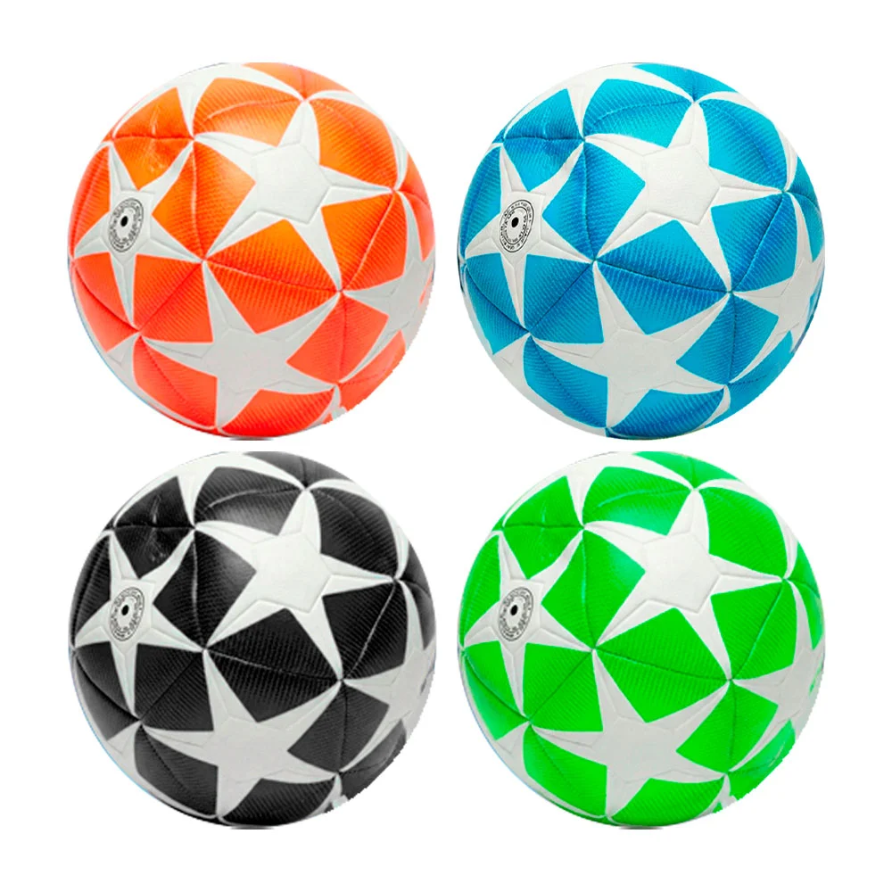 Balón de fútbol profesional no.5 con diseño de estrellas + accesorios…