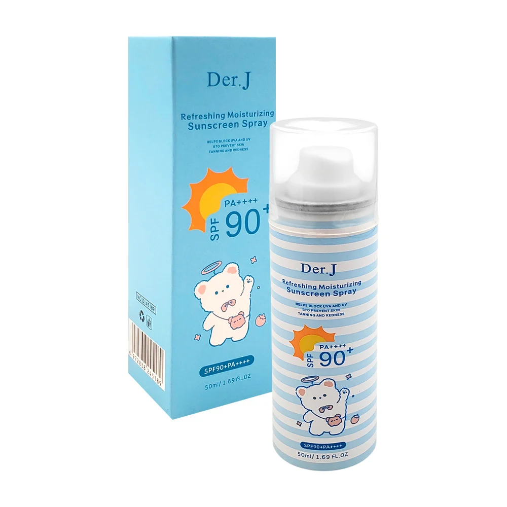 Protector solar der.j en spray con spf 90+, efecto refrescante, 50ml …