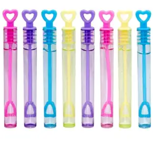 1pza varita transparente para hacer burbujas de gel, con decoración e…