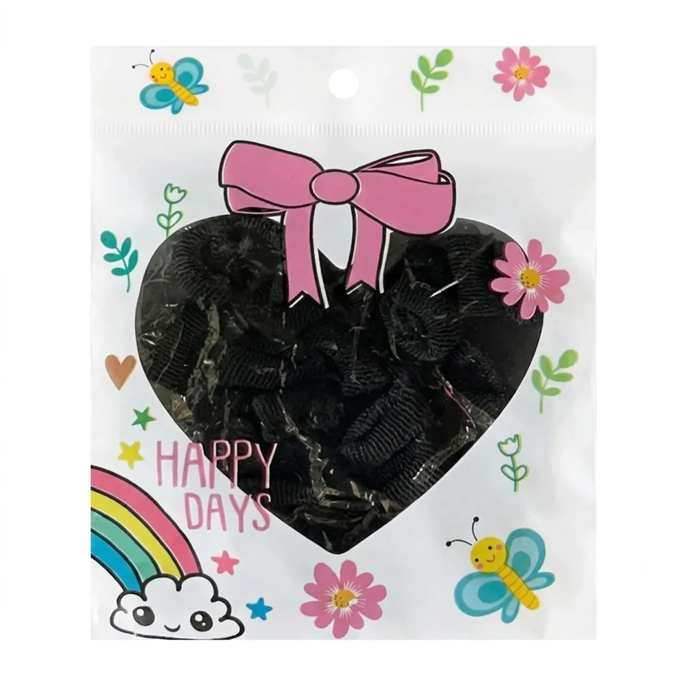 Paquete con 35 donas o ligas pequeñas para el cabello, variedad de co…