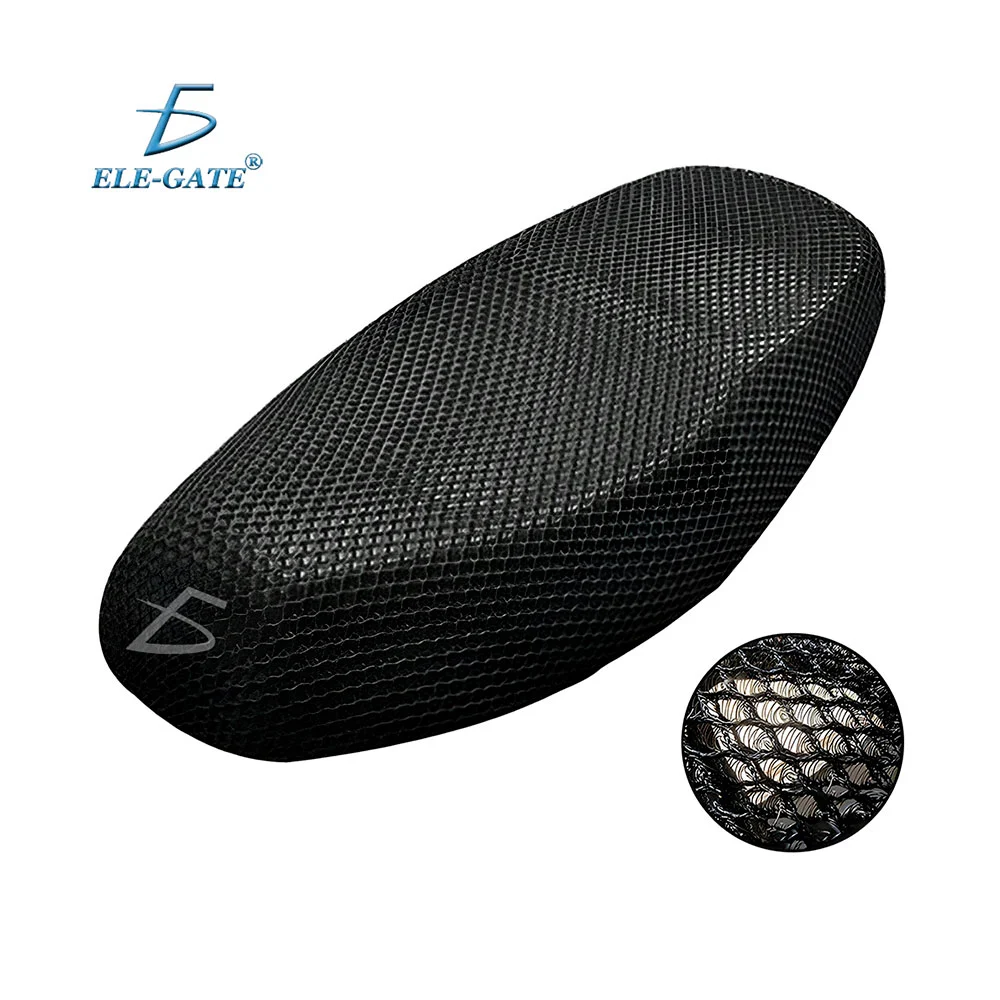 Funda de tela transpirable, ajustable para asiento de motocicleta / h…