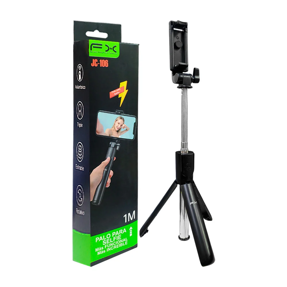 Tripie, selfie stick para celular con control remoto bluetooth, varie…