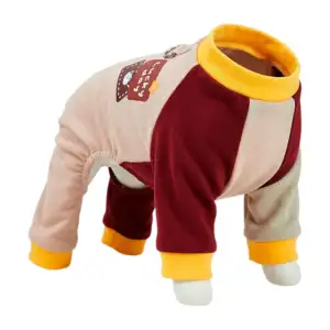 1pza Ropa para mascota pequeña con estampado infantil de osito, color…