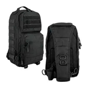 Mochila táctica mediana tipo mariconera con 4 compartimientos, varied…