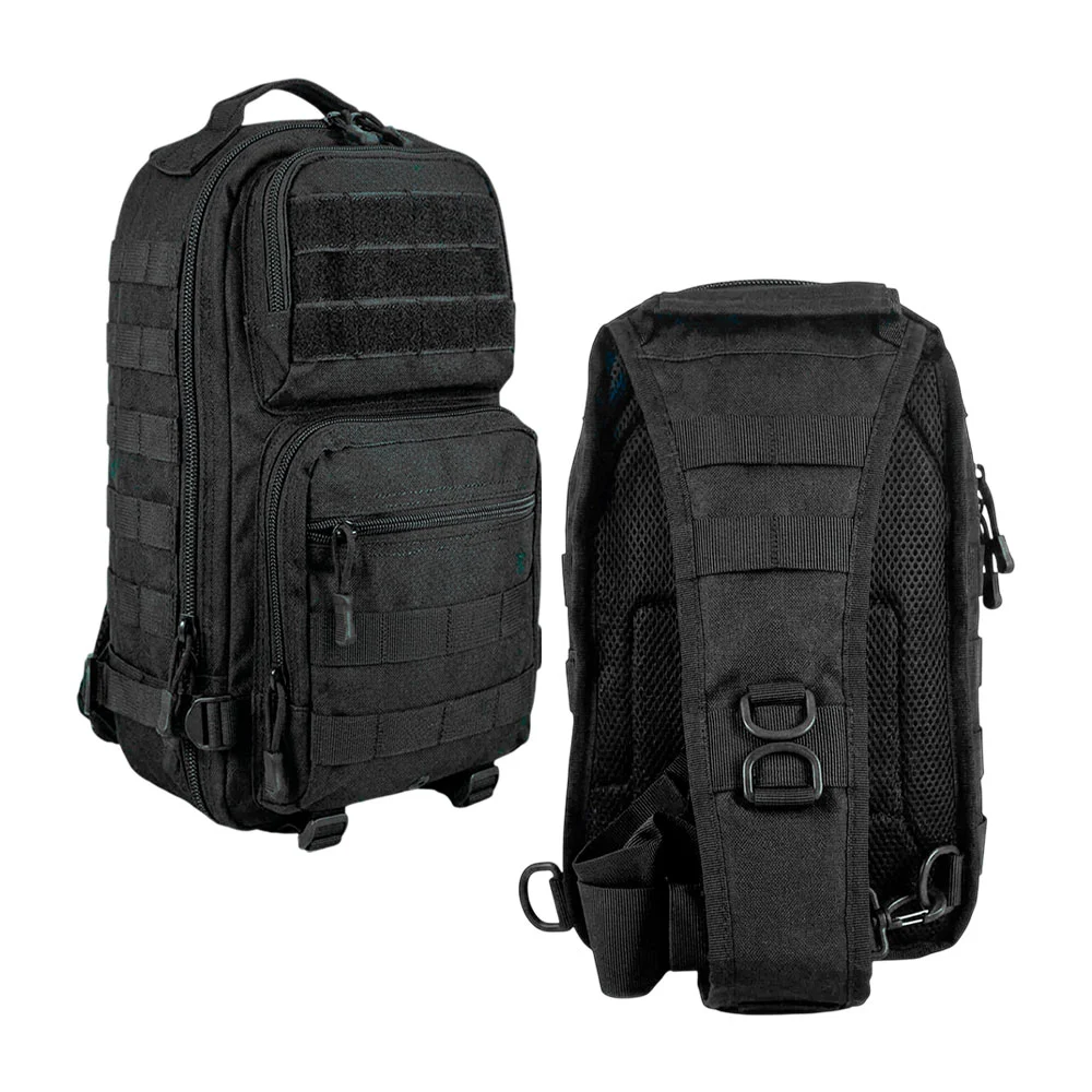 Mochila táctica mediana tipo mariconera con 4 compartimientos, varied…
