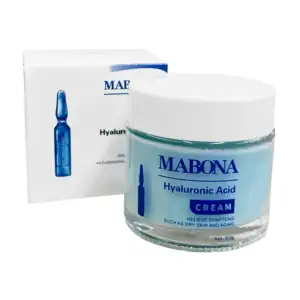 Crema mabona con acido hialuronico, 50g para nutrir y purificar la pi…