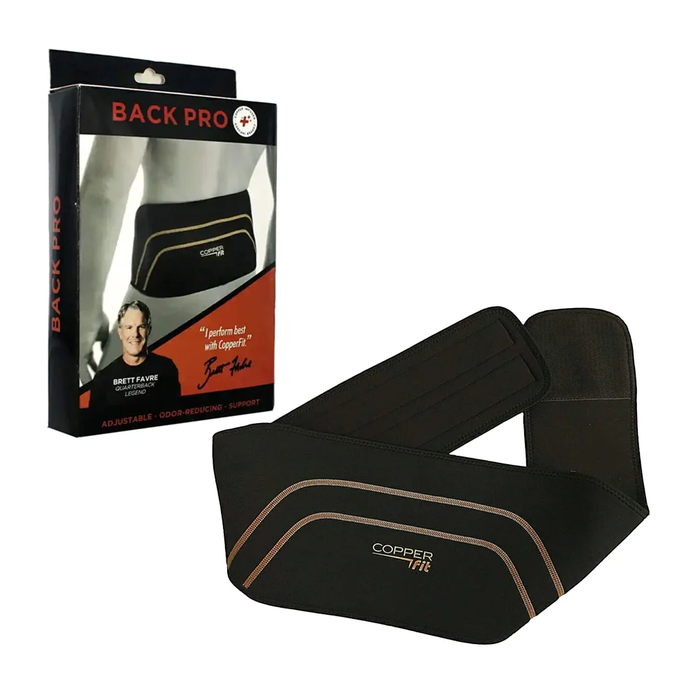 Faja cinturón copper fit back pro de ajustable de compresión / mp-99