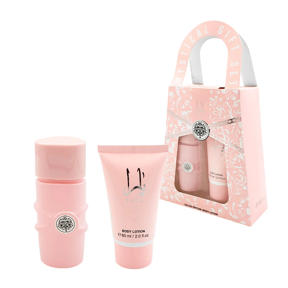 Kit yara mystical con crema de 60ml y fragancia de 30ml para dama