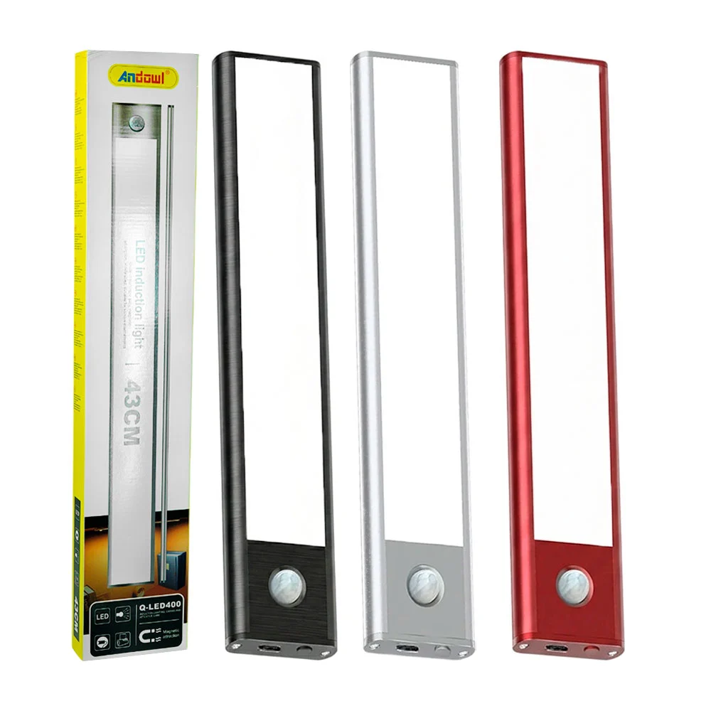 Lámpara de inducción led, magnética de luz blanca con sensor de movim…
