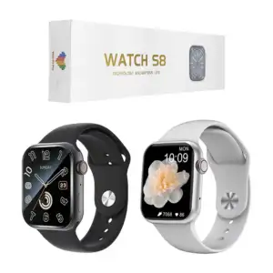 Smart watch s8 - series 8 con cargador magnético y correa de plástico…