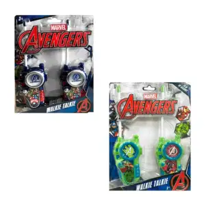 Paquete 2 walkie talkie infantil avengers, 100m distancia