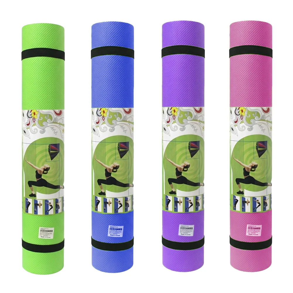 Tapete para meditación y yoga, 1.70x0.60mt + banda trasportadora, var…