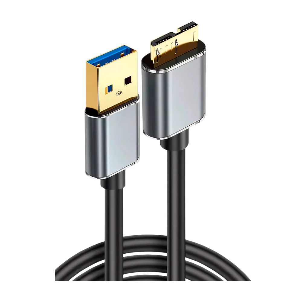 Cable de extensión usb a micro b 3.0 de 0.5 metros con conectores dor…