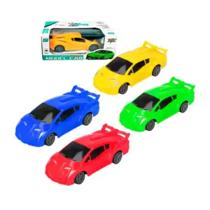 Carro tipo sport con movimiento a control remoto y luz frontal, varie…