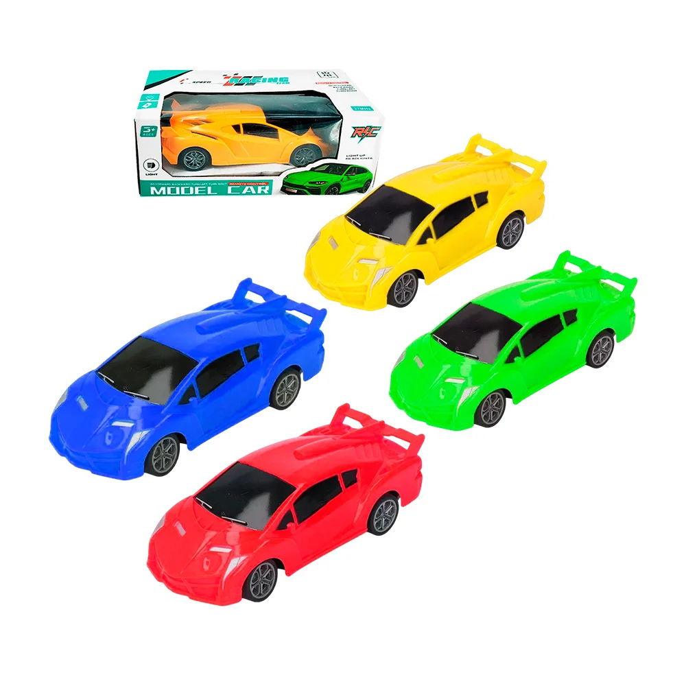 Carro tipo sport con movimiento a control remoto y luz frontal, varie…