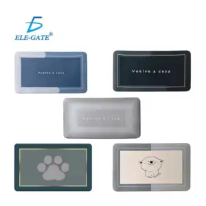 Tapete rectangular súper resistente y absorbente, variedad de estampa…