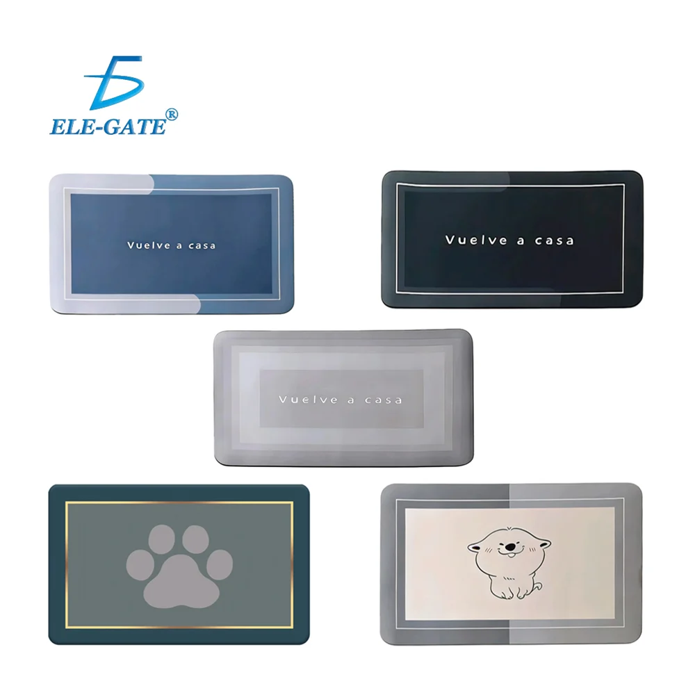 Tapete rectangular súper resistente y absorbente, variedad de estampa…