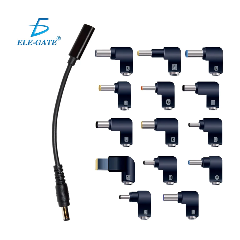 Kit de 14 puntas con cable adaptador usb-c a dc, universal / wi.194