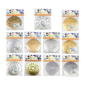 Blíster con 6pzas Decorativo de mesa, variedad de colores y diseños /…
