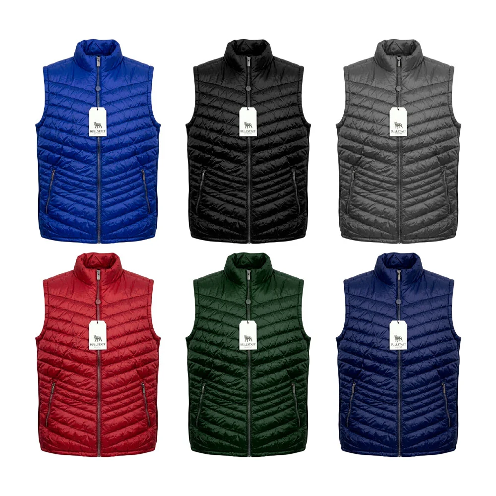 Chaleco acolchado bullstaff para hombre, variedad de colores y tallas…