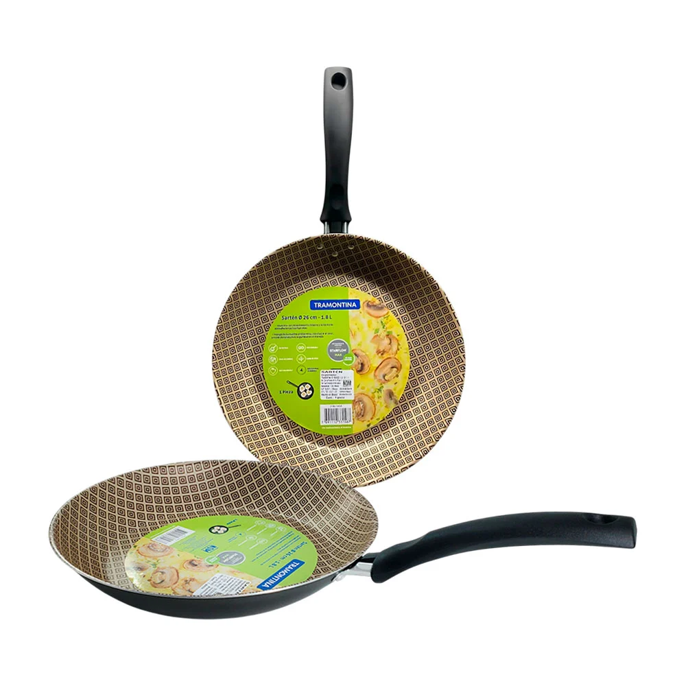 Sarten tramontina antiadherente, 26cm y diseño estampado / 27817/610