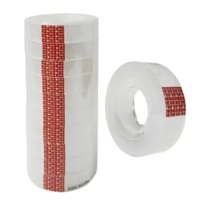 Paquete con 10 rollos de cinta diurex transparente pequeña / aa-1029-…