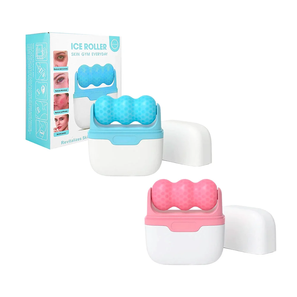 Rodillo doble ice roller para masaje facial o corporal, variedad de c…