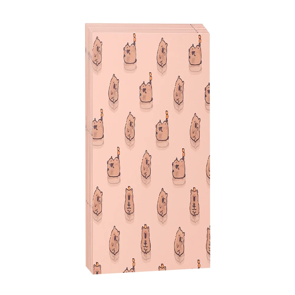 Paquete con 20 pliegos de papel coreano, estampado capibara / bhz-18
