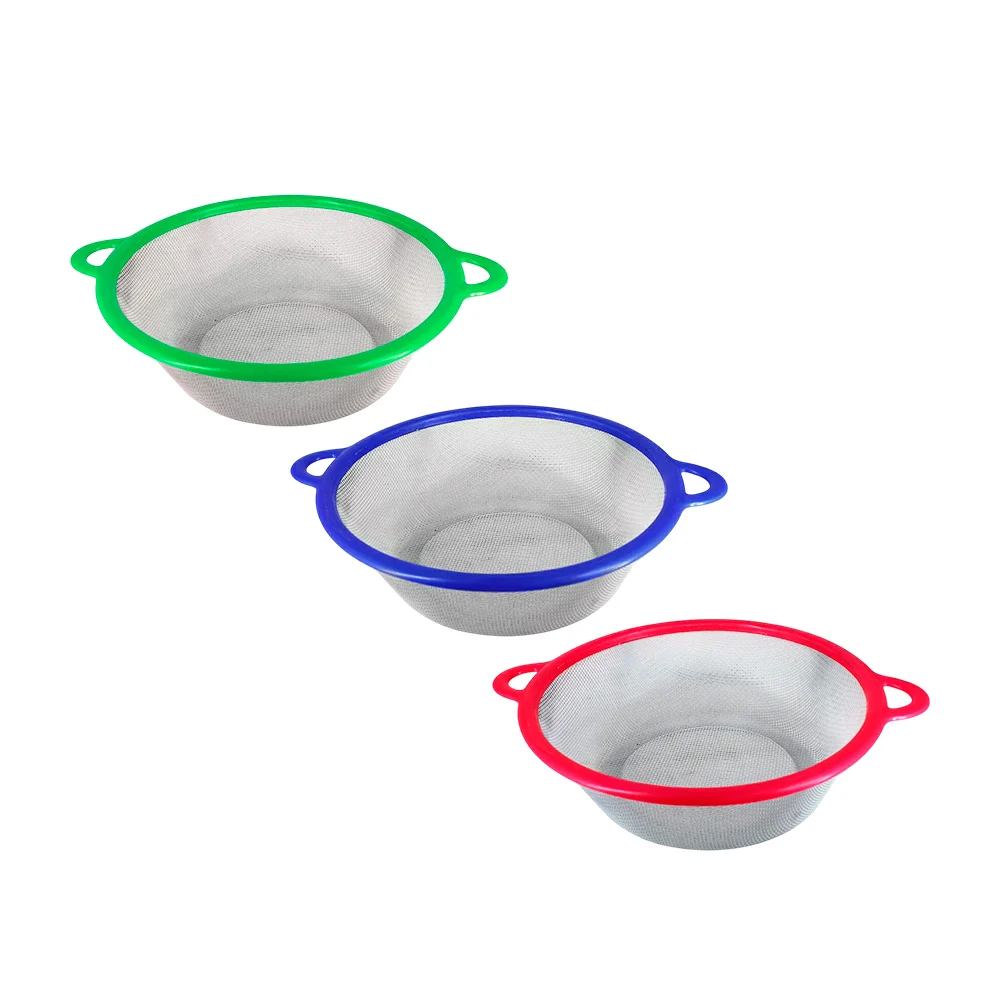 1pza Colador de 22cm con agarradera de plástico, variedad de colores …