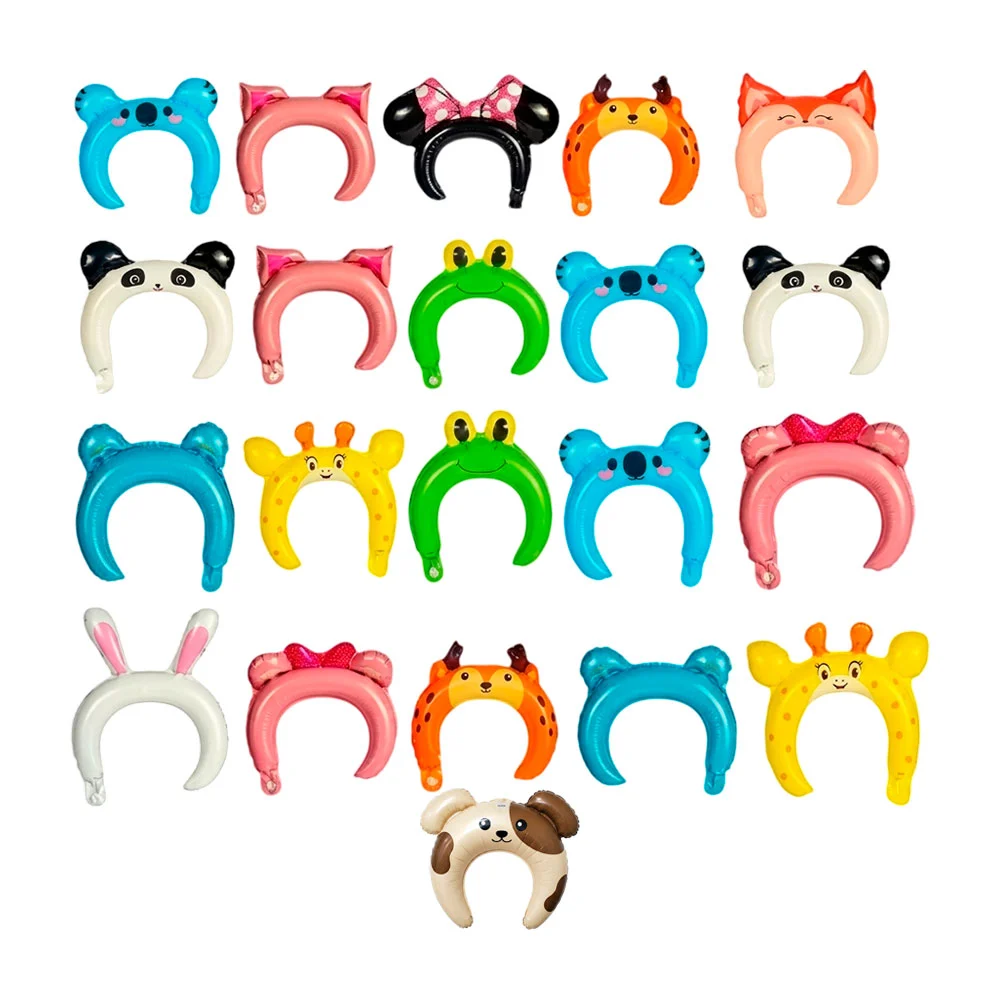Globo tipo diadema con orejas, en varios diseños de animales / globo …