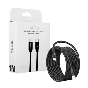 Cable 1hora de tipo c a tipo c para carga y datos 1 metro / cab265