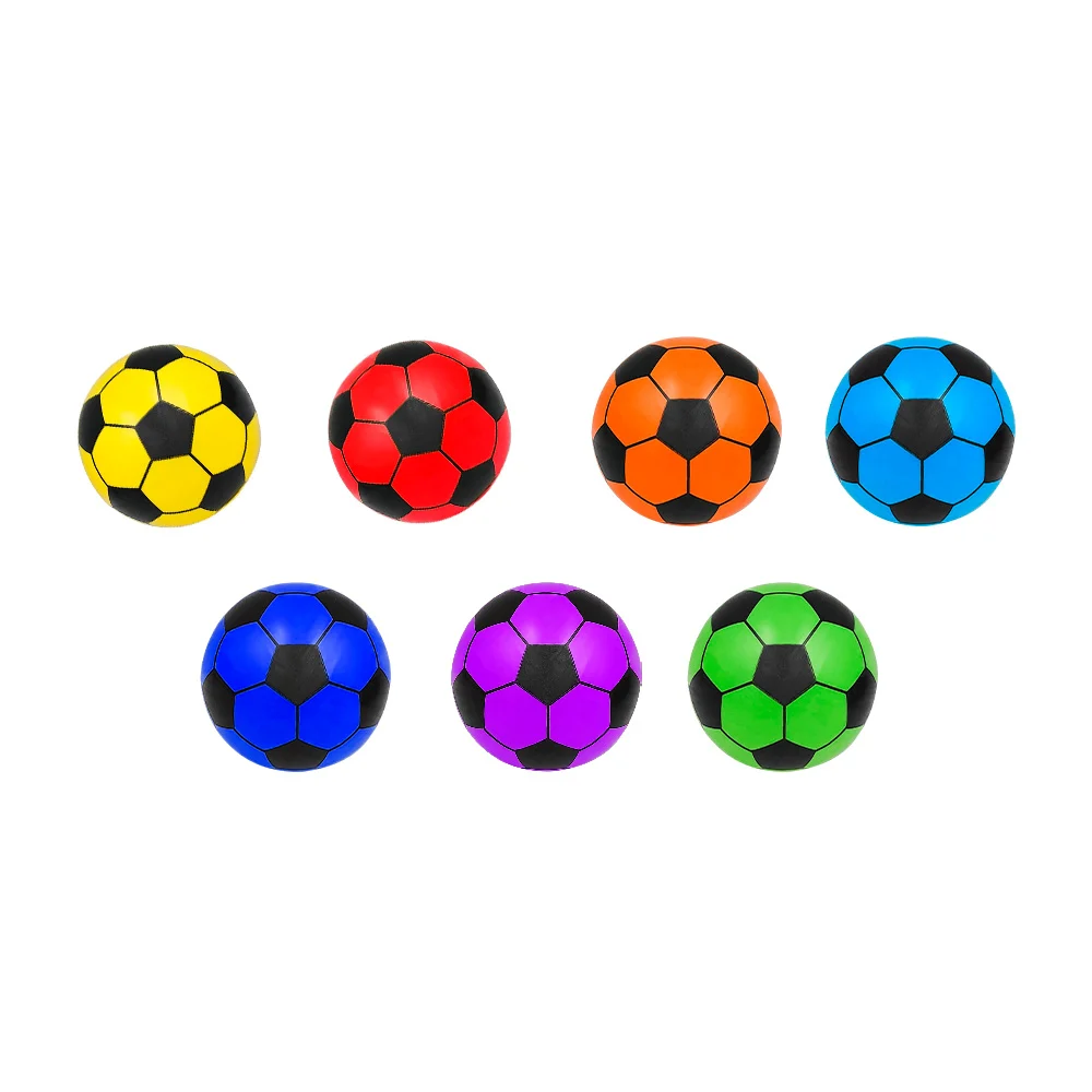 Pelota de 6 pulgadas con diseño de balón de futbol, varios colores / …