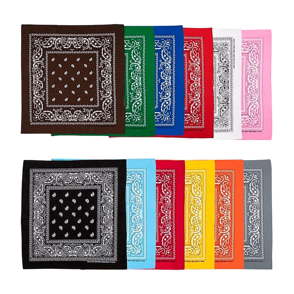 1pza paliacate con estampado 56x56cm, variedad de colores / cn4505