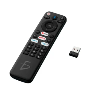 Control remoto para smart tv con control de voz, android 4k, uhd qled…