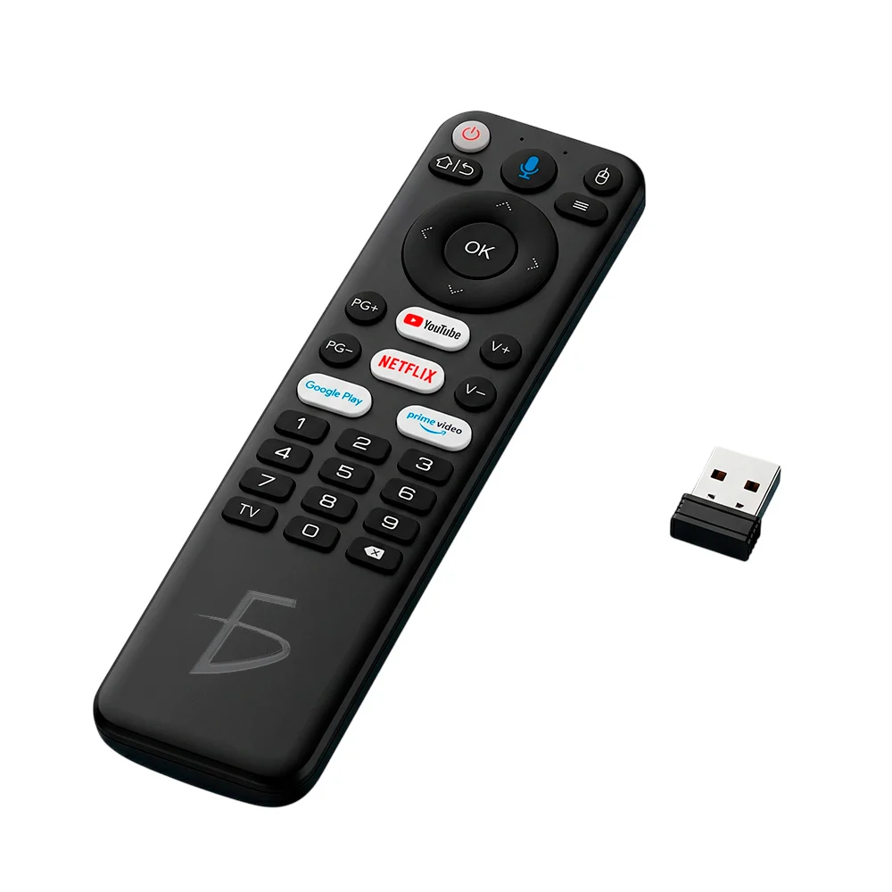 Control remoto para smart tv con control de voz, android 4k, uhd qled…